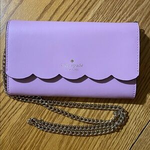 Kate Spade Pink & Purple Clutch Or Crossbody